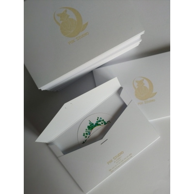 Koperta na zdjęcia 15/23 z dwustronnym własnym grawerem i kieszonką na płytę DVD - wzór 1